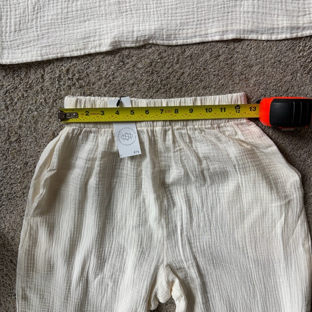 NWT Hackwith cotton gauze crop set - Picture 9 of 10